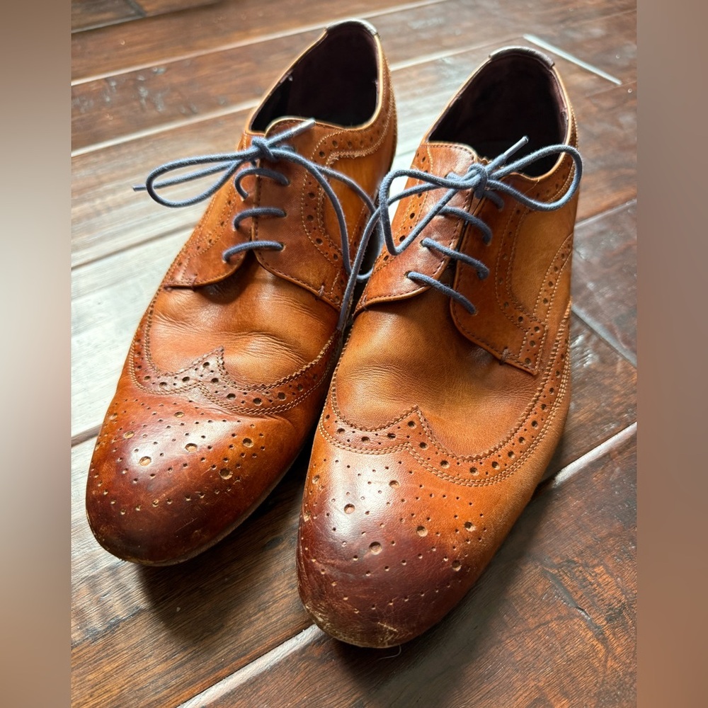 Ted Baker London Wingtip Shoes Size 12